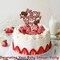 A Berry Sweet Baby Is On The Way Baby Shower Decorations One Cake Topper Strawberry Cake Toppers Summer Strawberry Theme Party Decorations